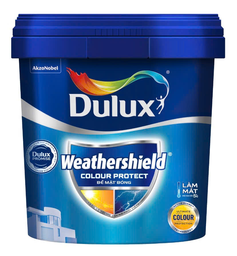 E023 – Sơn Dulux Weathershield Bề Mặt Bóng -15L