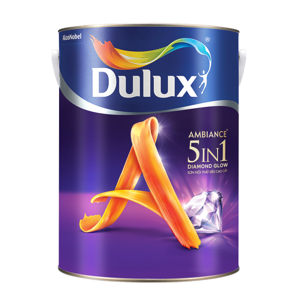 Sơn Dulux Ambiance 5In1 Siêu Bóng15L