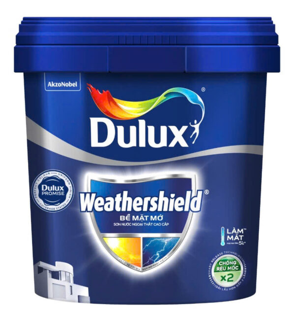 BJ9 – Sơn Ngoại Thất Dulux Weathershield-15L Bề Mặt Bóng