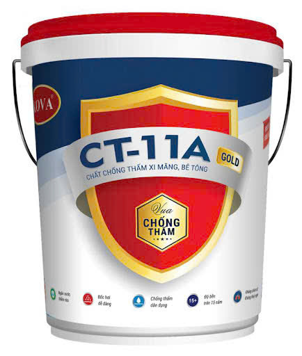 Chất chống thấm xi măng,bê tông CT11A – 4kg