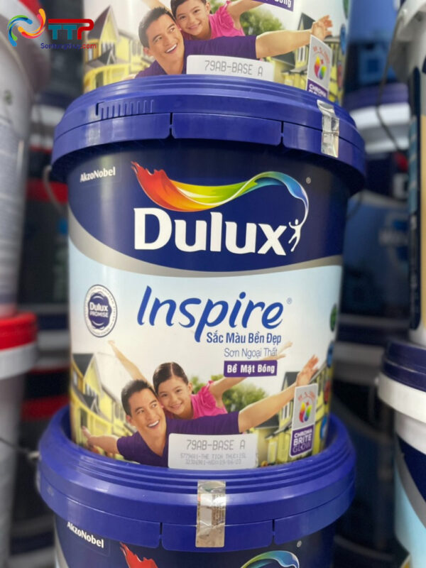 Sơn ngoại thất dulux inspire bề mặt mờ 15L