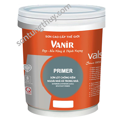 Son lót chống kiềm trong nhà Sennes Primer - 5L