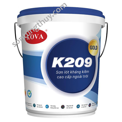 Sơn lót kháng kiềm cao cấp ngoài trời K209 – gold