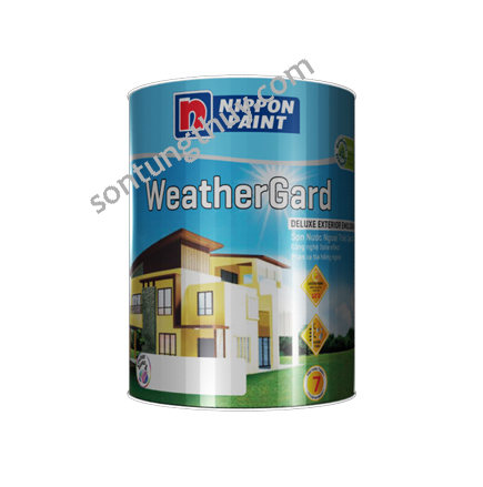 sơn ngoại thất weathergard bề mặt bóng