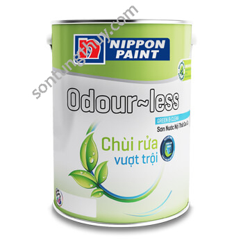 Sơn Nippon Odour-Less Chùi Rửa Vượt Trội 5L