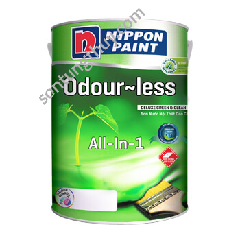 Sơn Nippon Odour-less Bóng-5L