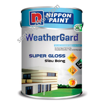 Sơn Nippon WeatherGard Siêu Bóng 5L