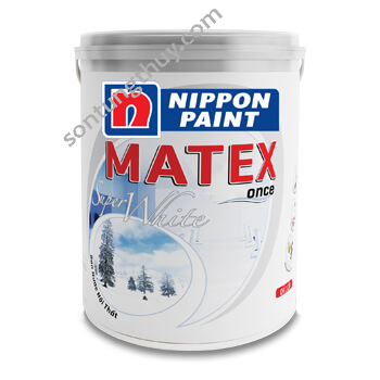 Sơn Nippon Matex Super White 18L